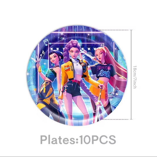 Kit déco à thème - KPop Demon Hunters