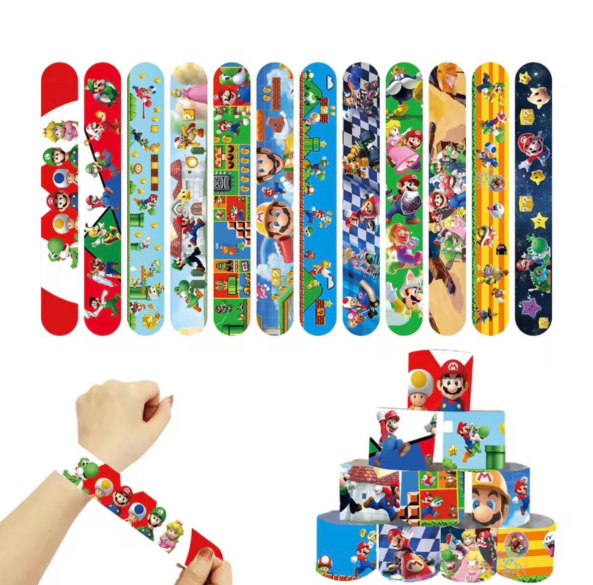 Kit déco à thème - Mario Run Festif 974