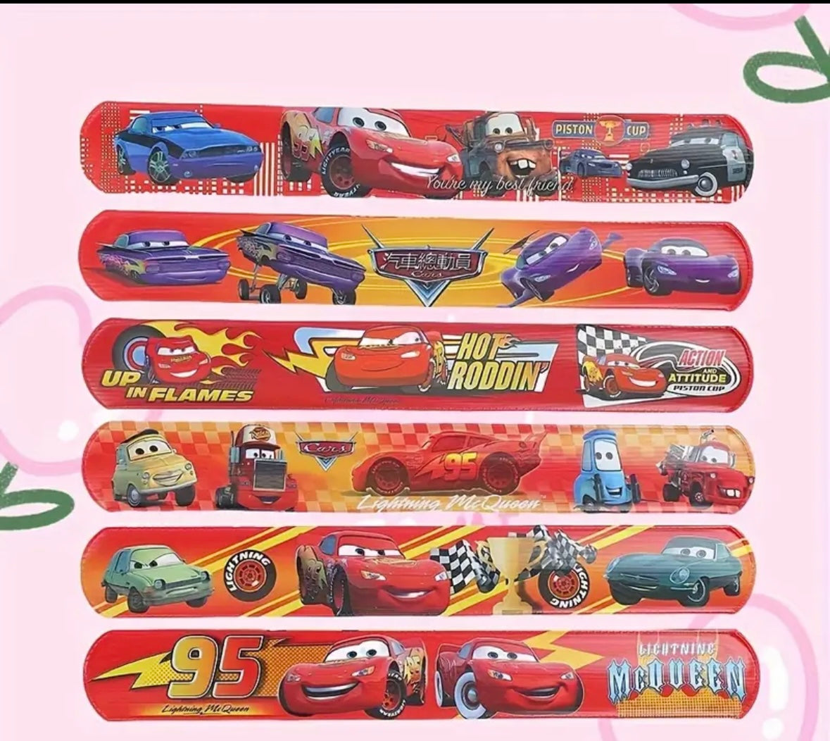 Kit déco à thème - Cars – Flash McQueen Run Festif 974