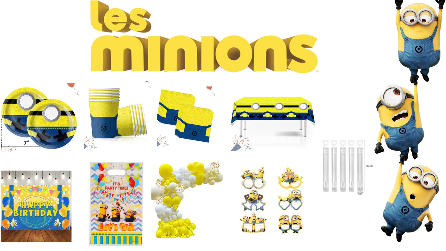 Kit déco à thème - Minions Run Festif 974