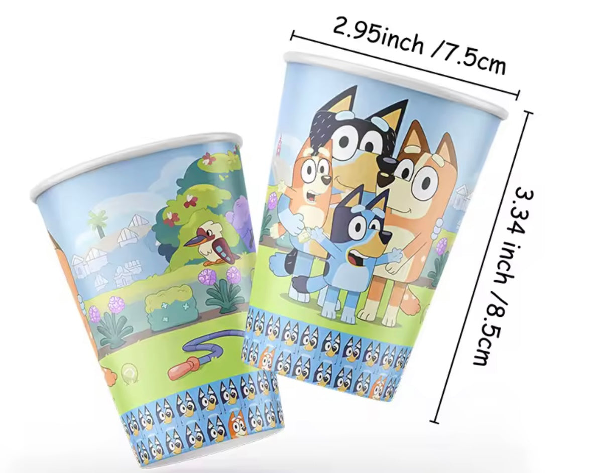 Kit déco à thème - Bluey Run Festif 974