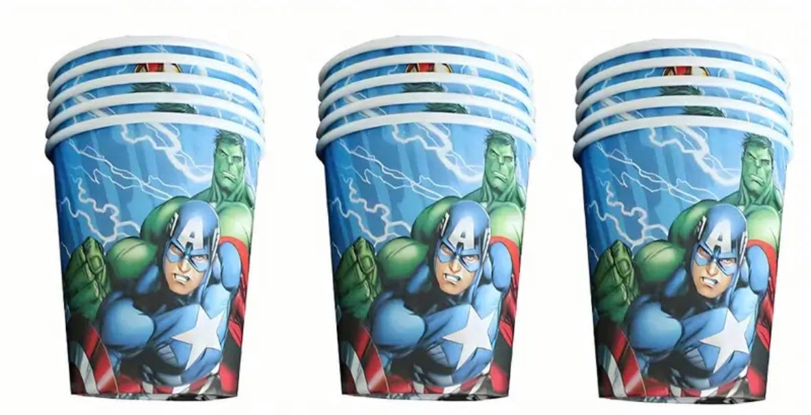 Kit déco à thème - Avengers Run Festif 974