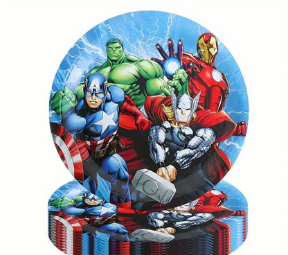 Kit déco à thème - Avengers Run Festif 974