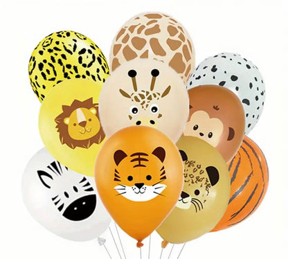 Kit déco à thème - SAFARI Run Festif 974