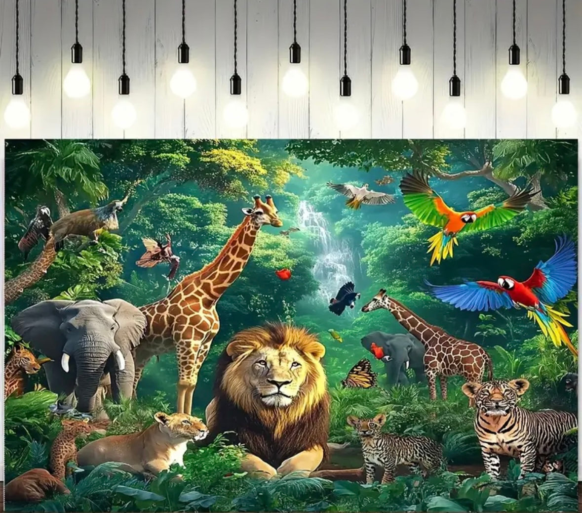 Kit déco à thème - SAFARI Run Festif 974