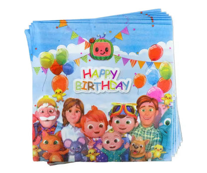 Kit déco à thème - Cocomelon Run Festif 974