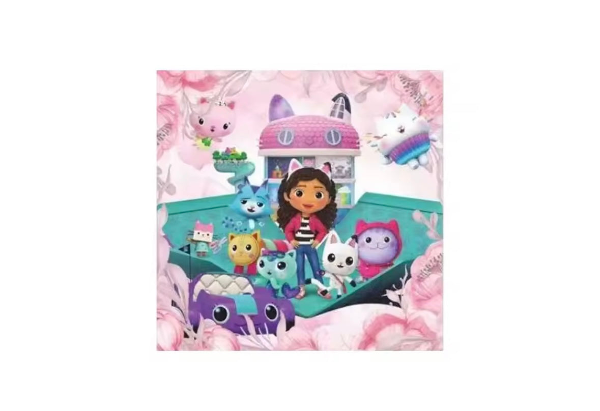 kit déco à thème - Gabby et la Maison des Poupées Chat Run Festif 974