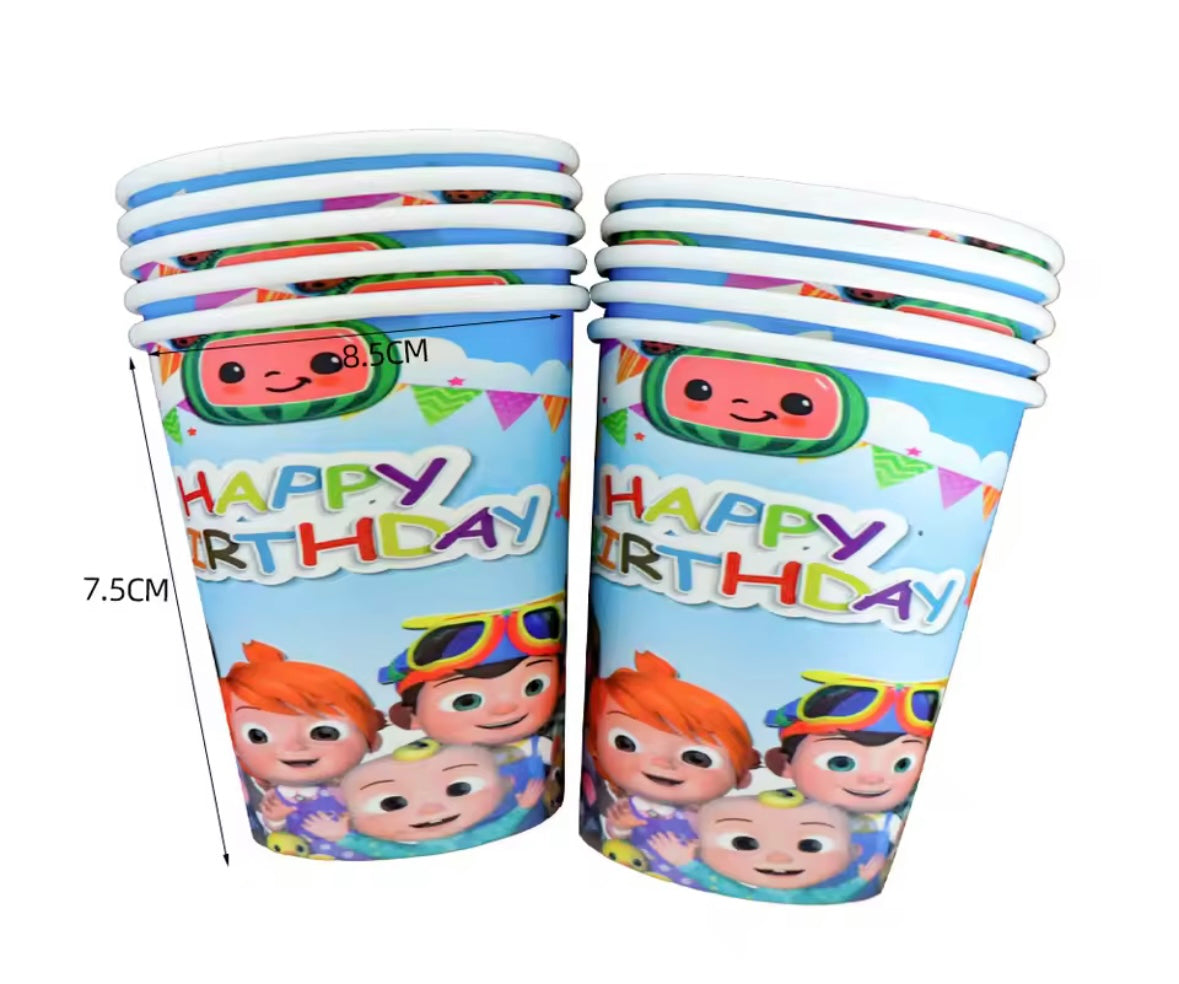 Kit déco à thème - Cocomelon Run Festif 974