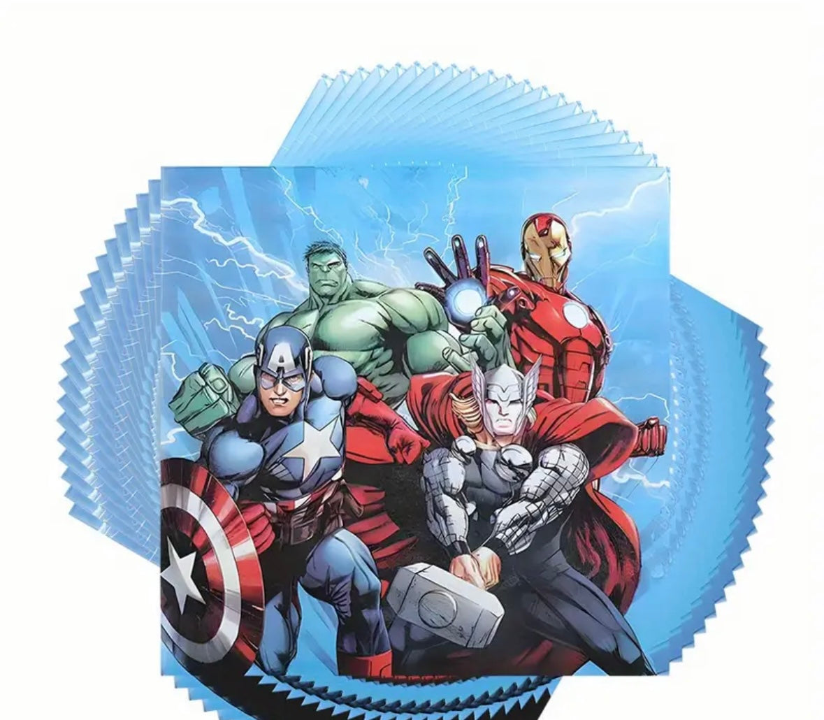 Kit déco à thème - Avengers Run Festif 974