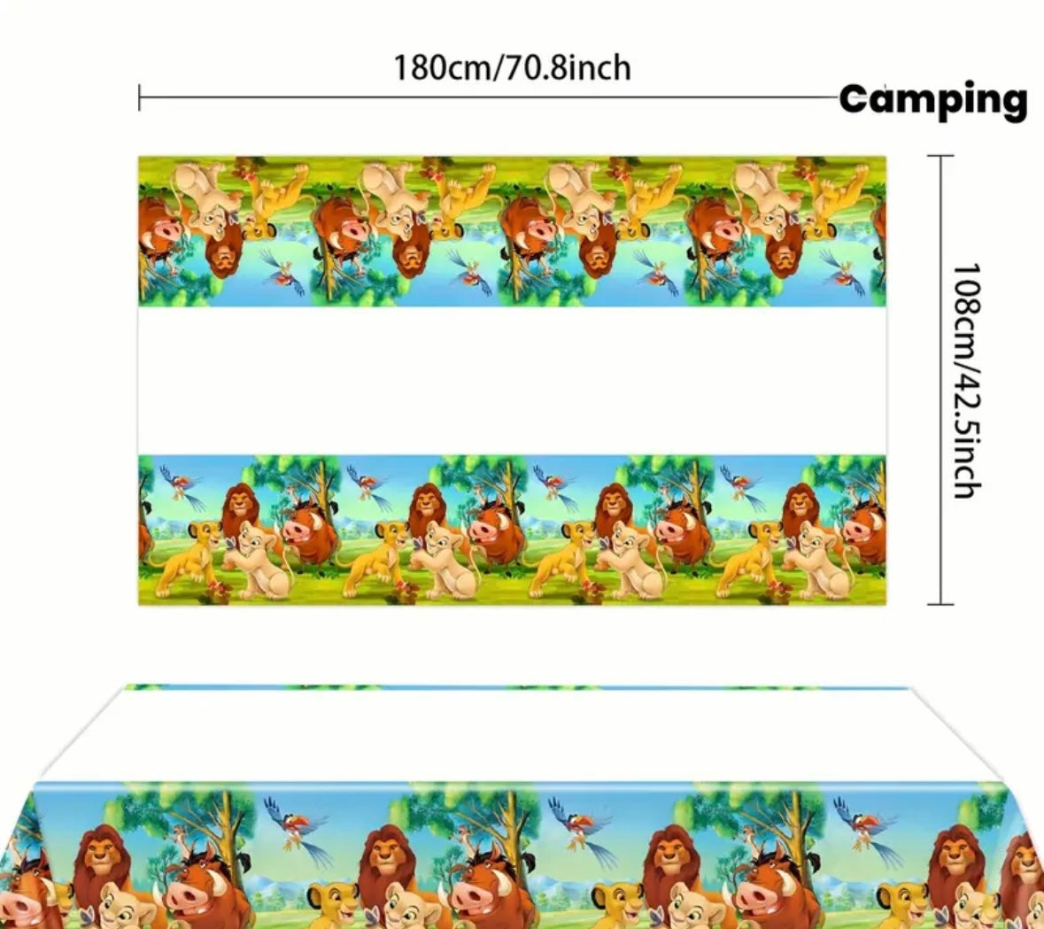 Kit déco à thème - Le Roi Lion 🦁