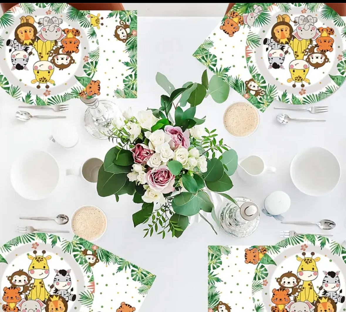 Kit déco à thème - SAFARI Run Festif 974