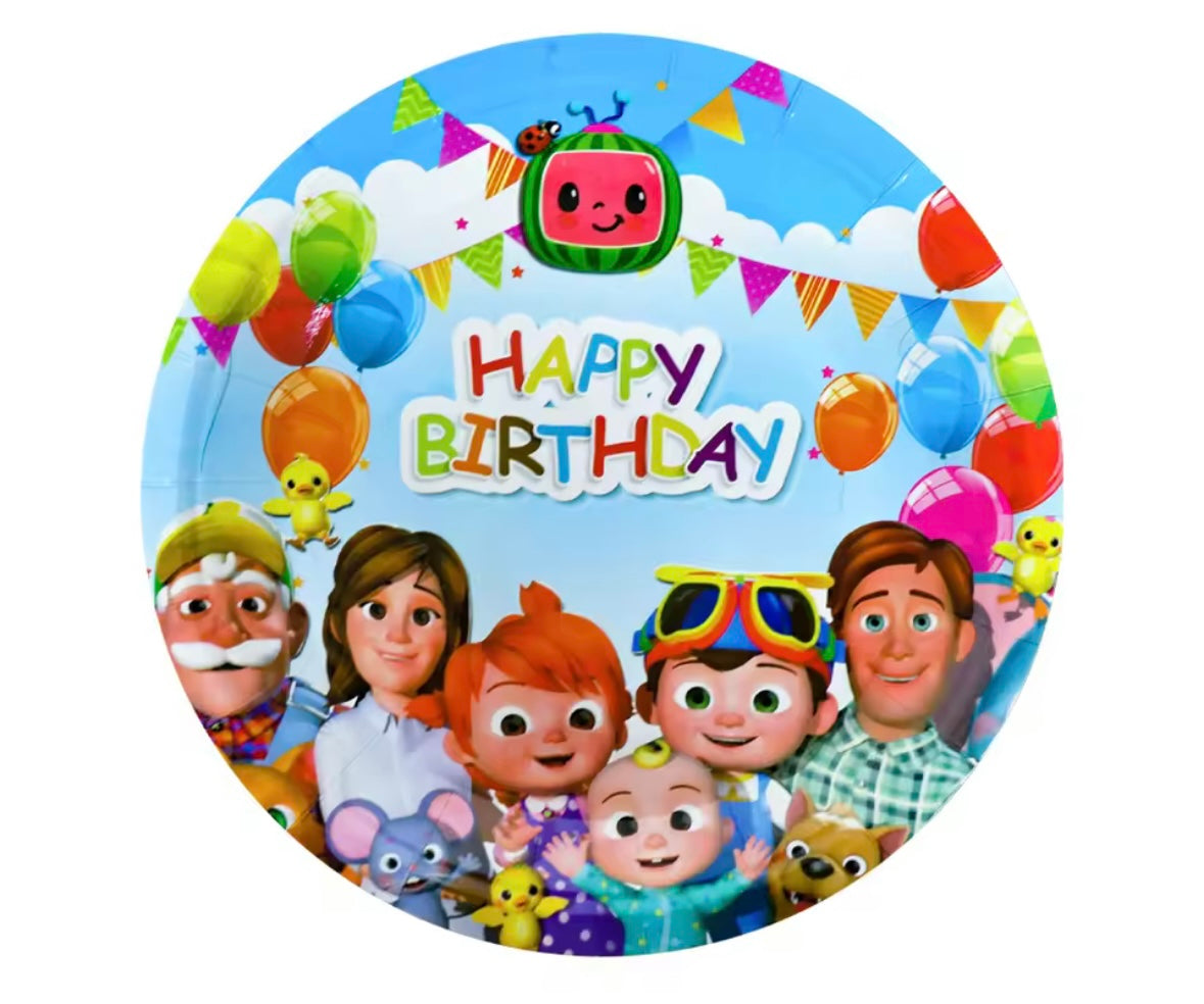 Kit déco à thème - Cocomelon Run Festif 974