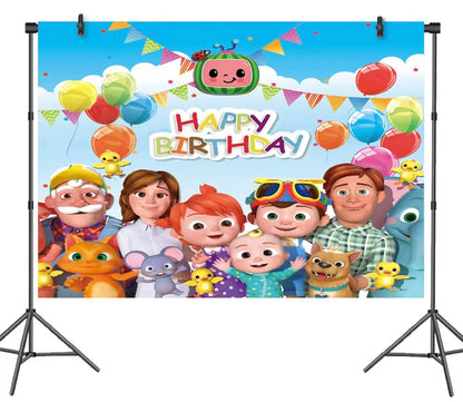 Kit déco à thème - Cocomelon Run Festif 974