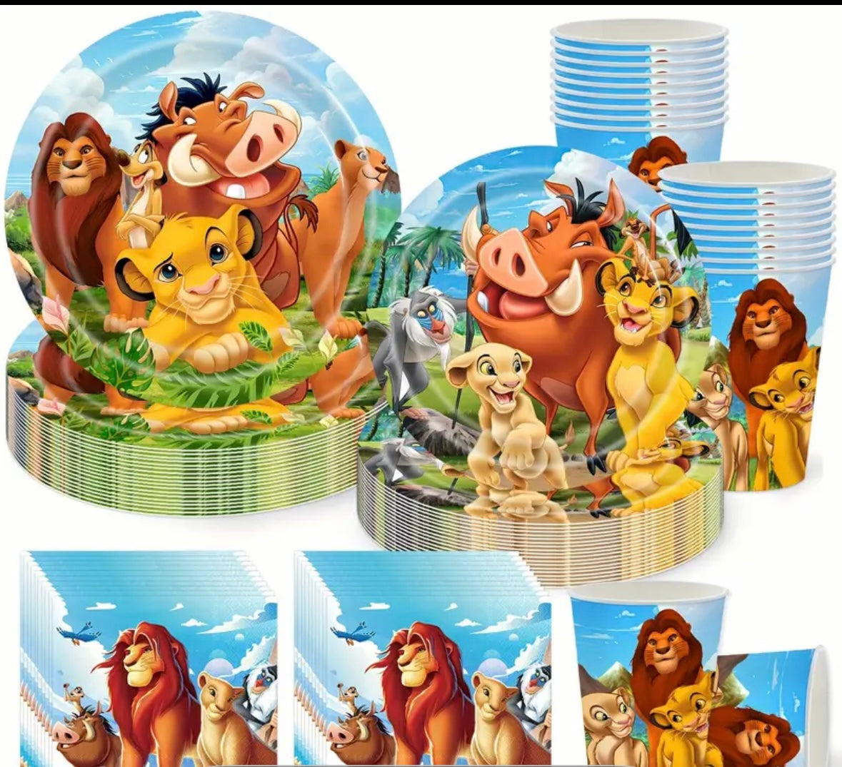 Kit déco à thème - Le Roi Lion 🦁