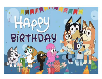 Kit déco à thème - Bluey Run Festif 974