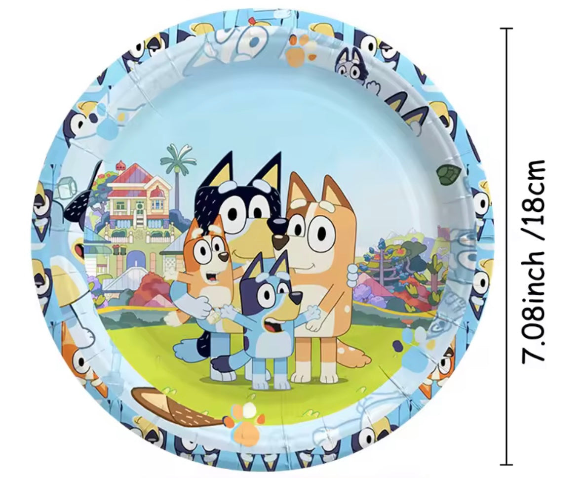 Kit déco à thème - Bluey Run Festif 974