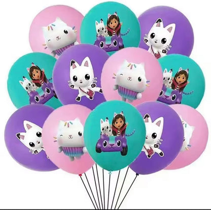 kit déco à thème - Gabby et la Maison des Poupées Chat Run Festif 974