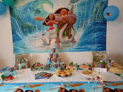 Kit Déco à Thème – Vaiana Run Festif 974