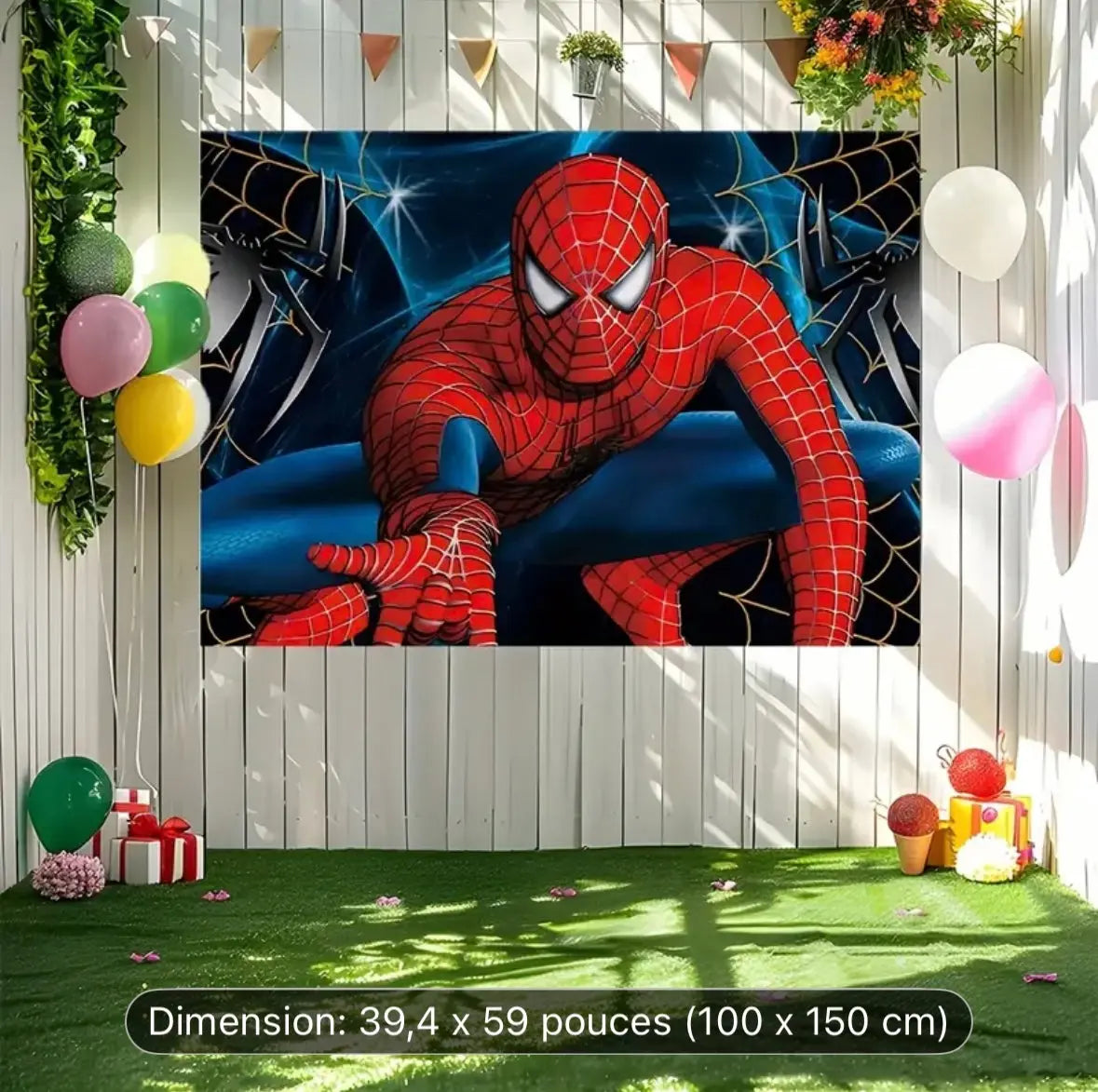 Kit  Déco à Thème – Spider-Man Run festif 974