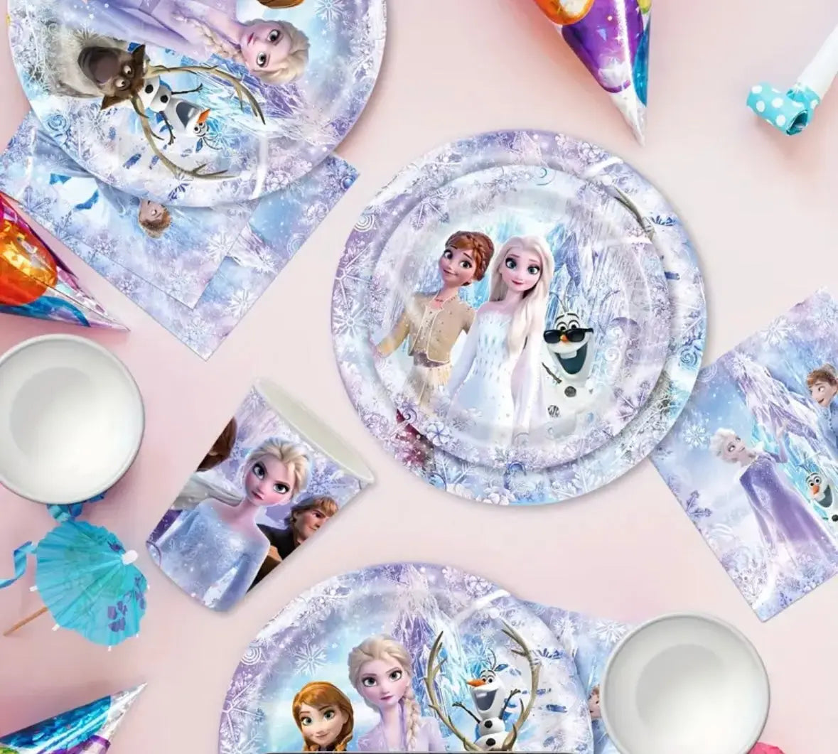 Kit Déco à Thème – La Reine des Neiges Run Festif 974