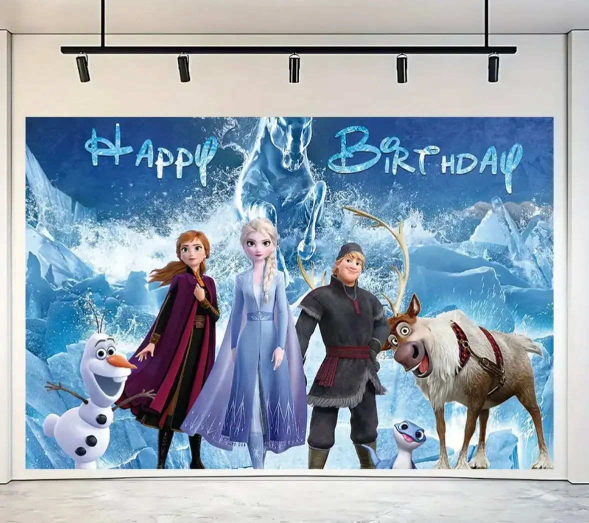 Kit Déco à Thème – La Reine des Neiges Run Festif 974