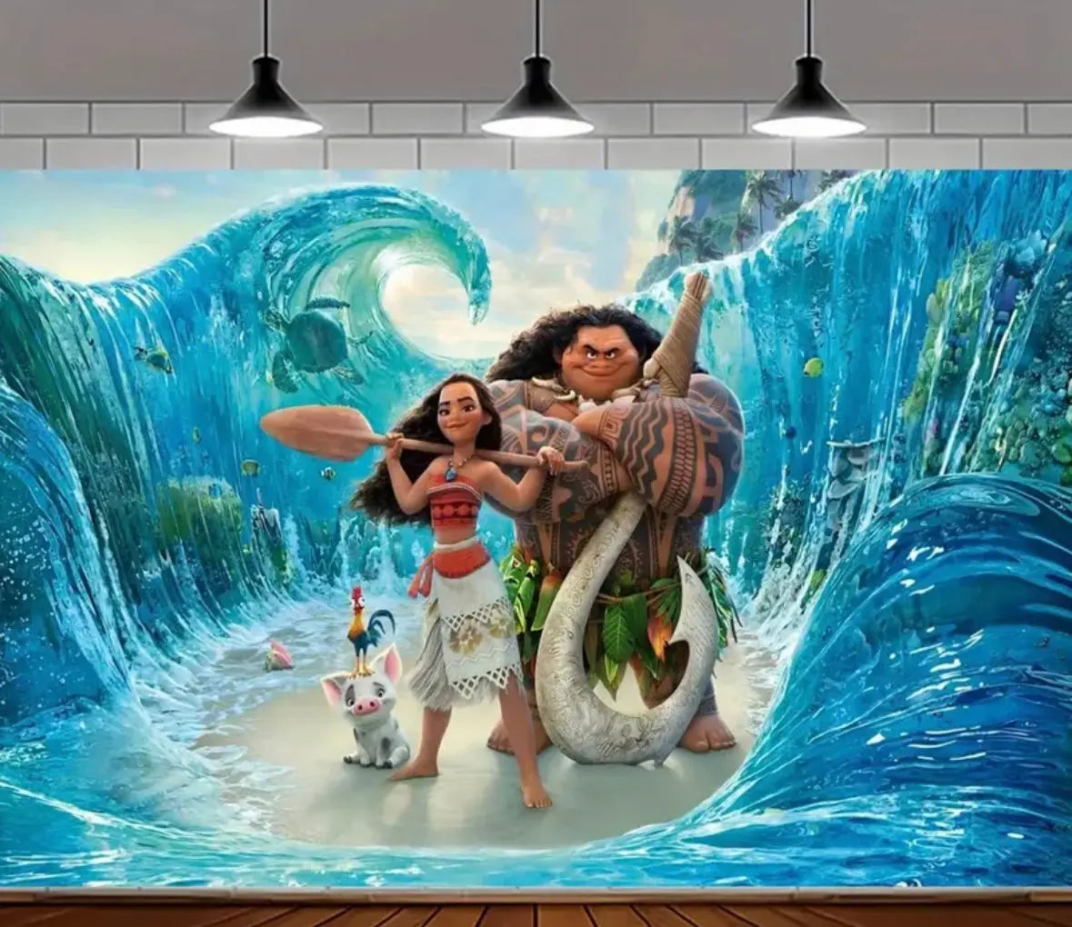 Kit Déco à Thème – Vaiana Run Festif 974