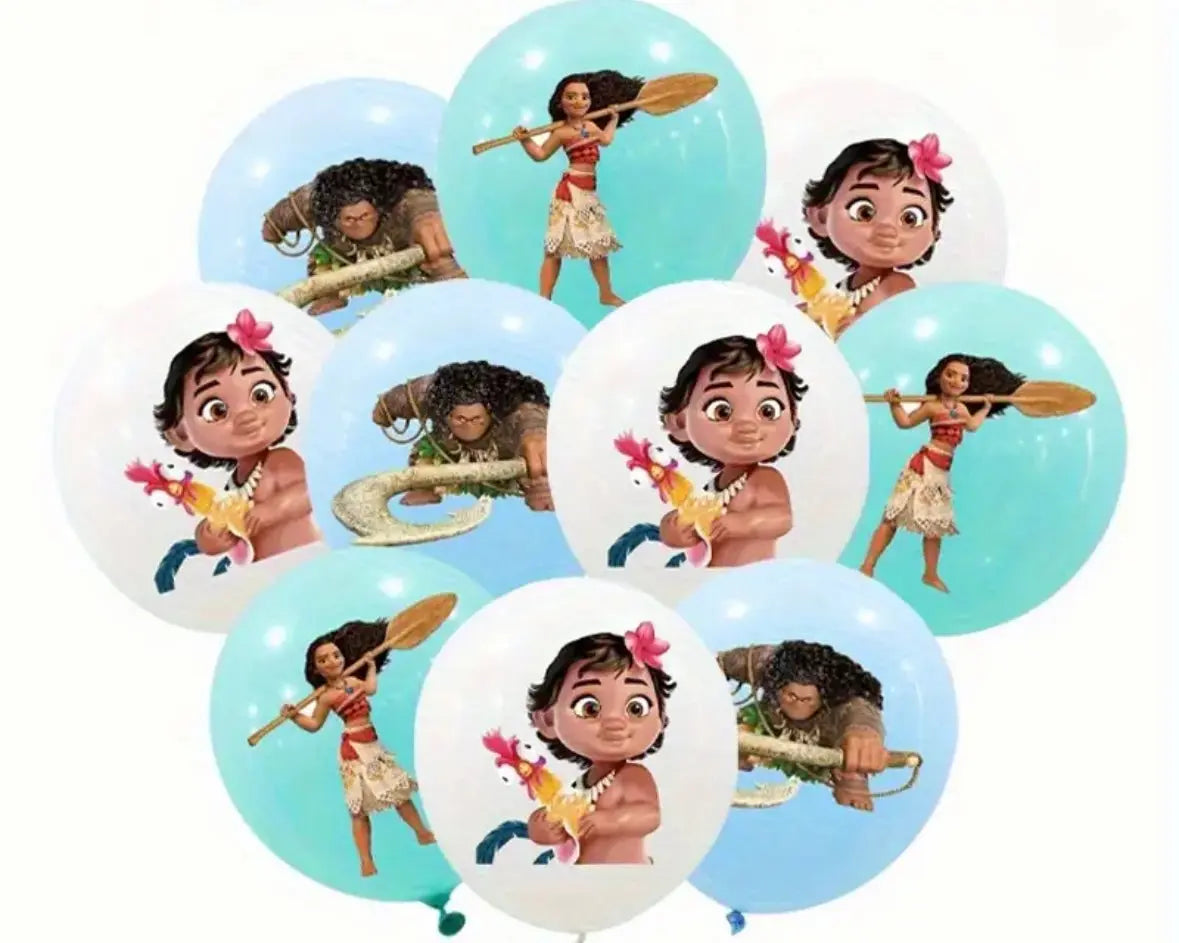 Kit Déco à Thème – Vaiana Run Festif 974