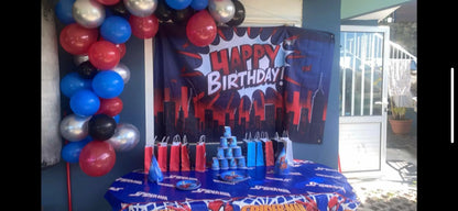 Kit  Déco à Thème – Spider-Man Run festif 974